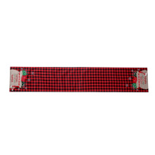 Weihnachtstisch Runner Weihnachten Applika gesticktes Plaid Tischdecke Home Tischdekoration Weihnachtsdekorationen